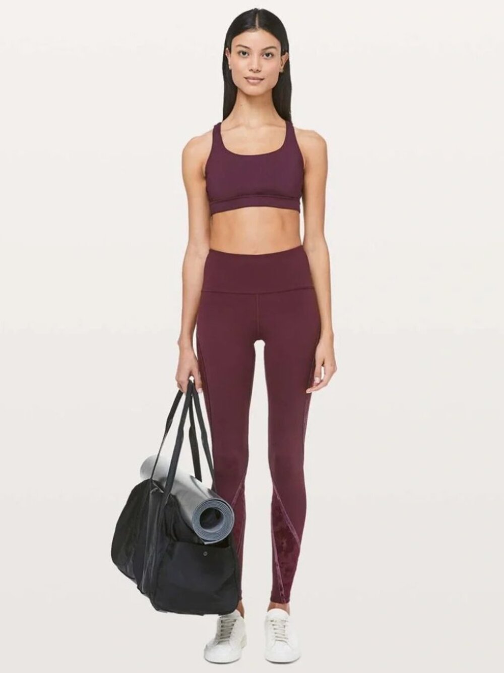NWOT Lululemon Wunder Under High-Rise Tight* Flocked 28" Dark Adobe Size 4